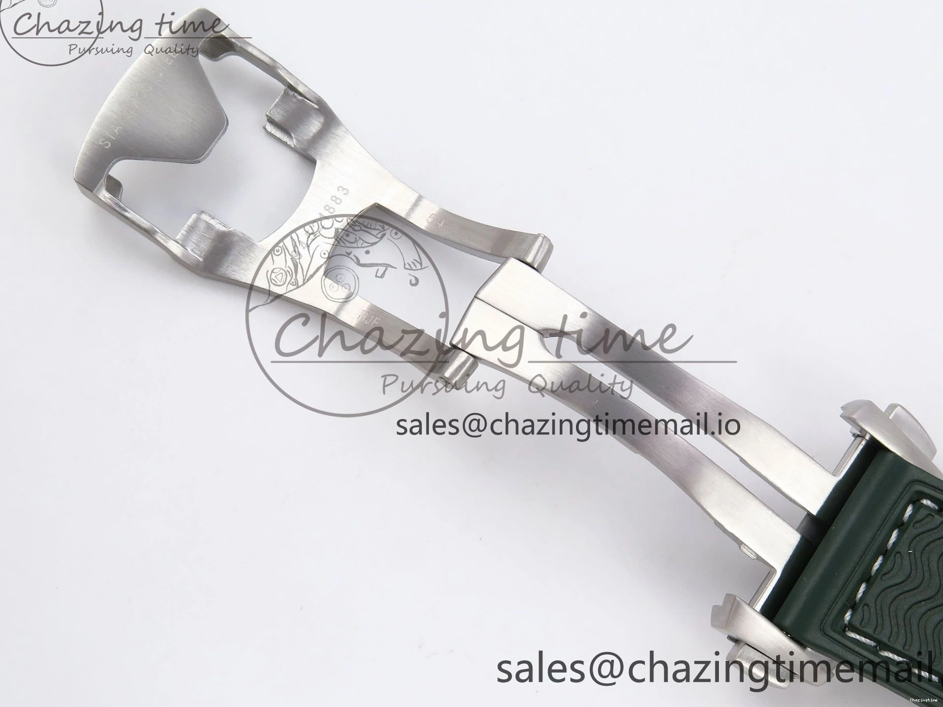 0513 Planet Ocean 43.5mm SS VSF 1:1 Best Edition Green Bezel White Dial on Green Rubber Strap A8900 Super Clone Unisex 7713